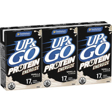 Up&Go Protein Energize Liquid Breakfast Vanilla 250mL x 3 pack