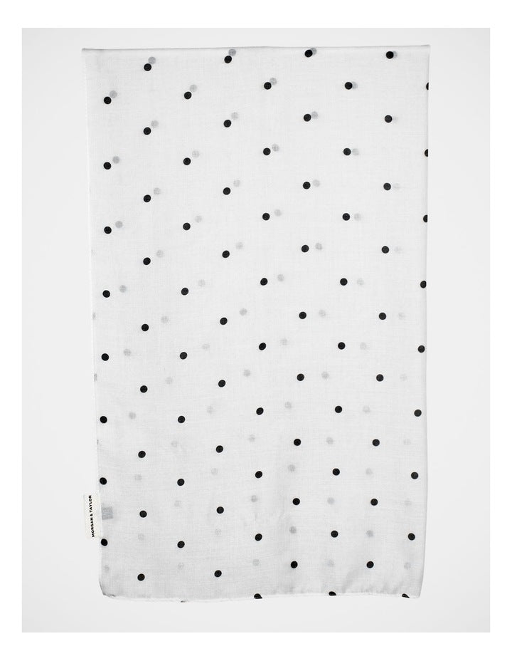 Morgan & Taylor June Light-Weight Scarf in Cream