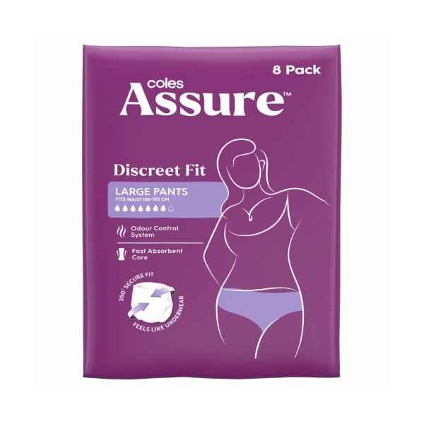 Assure Pants For Women Large