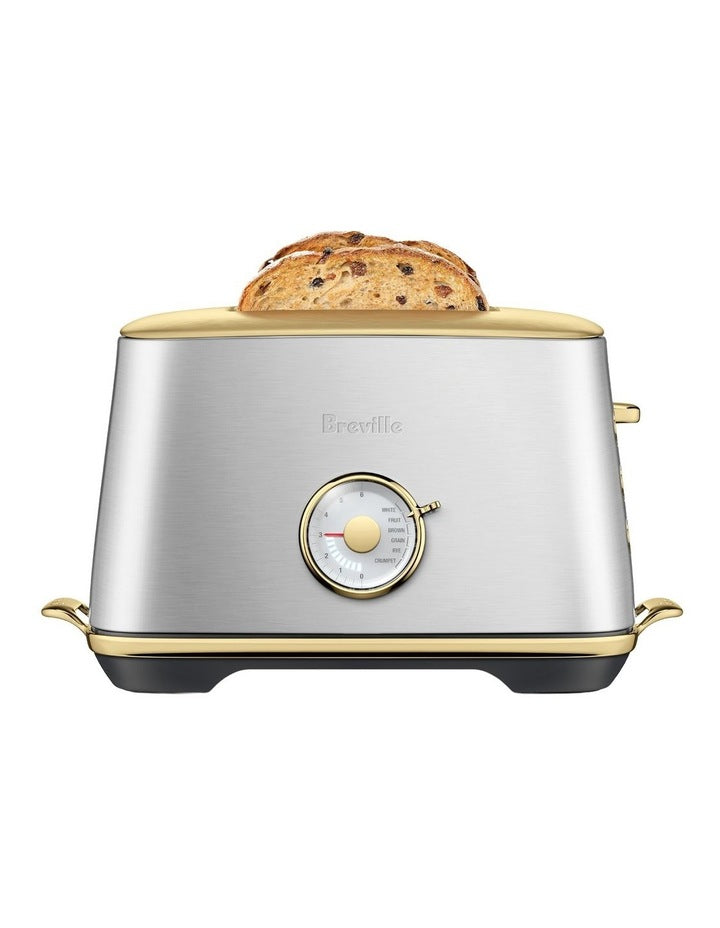 The Toast Select Luxe in Brushed Stainless Steel Brass BTA735BSB4IAN1