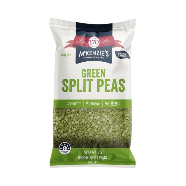 MCKENZIES PEAS  SPLIT:GREEN:.:500 GRAM