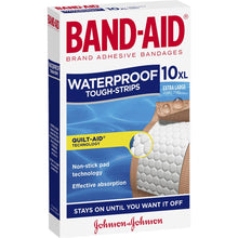 Band-Aid Waterproof Tough Strips Extra Large 10 Pack