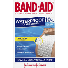 Band-Aid Waterproof Tough Strips Extra Large 10 Pack