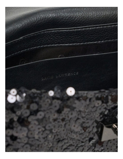 Maura Sequin Clutch in Bronze