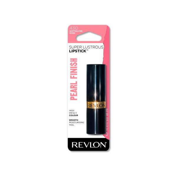 REVLON SUPER LUSTROUS LIPSTICK #430 SOFT SILVER ROSE 4.2 GRAM