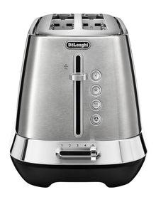 Diadema Long Slot Toaster in Platinum CTVU3003M