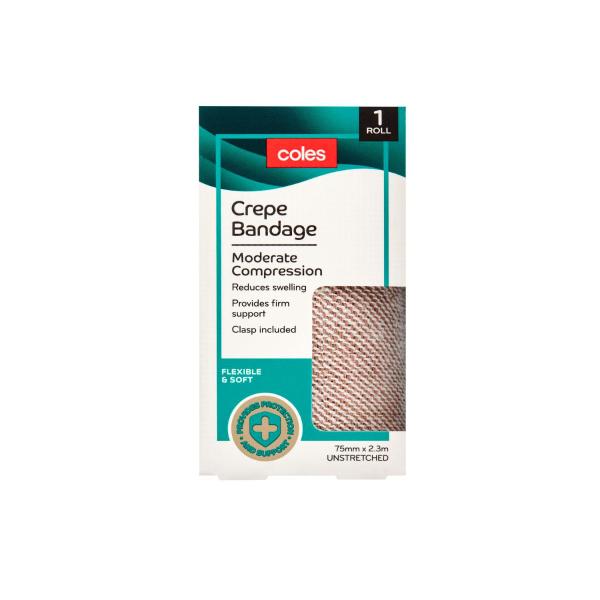 COLES CREPE BANDAGE MEDIUM