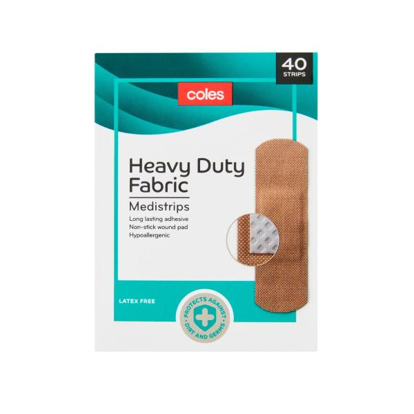 COLES HEAVY DUTY FABRIC STRIPS