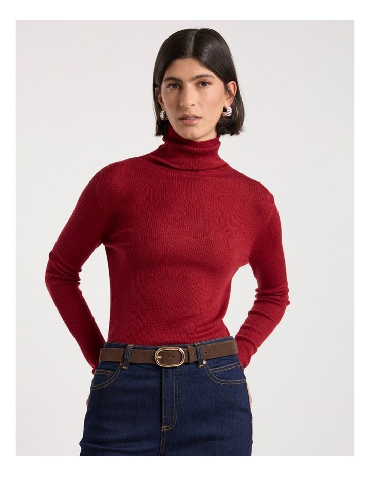 Kumru Leather Suede Belt in Chocolate