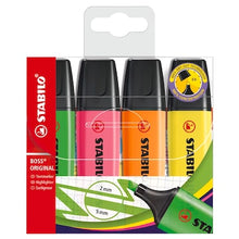 Stabilo Boss Highlighters 4 pack