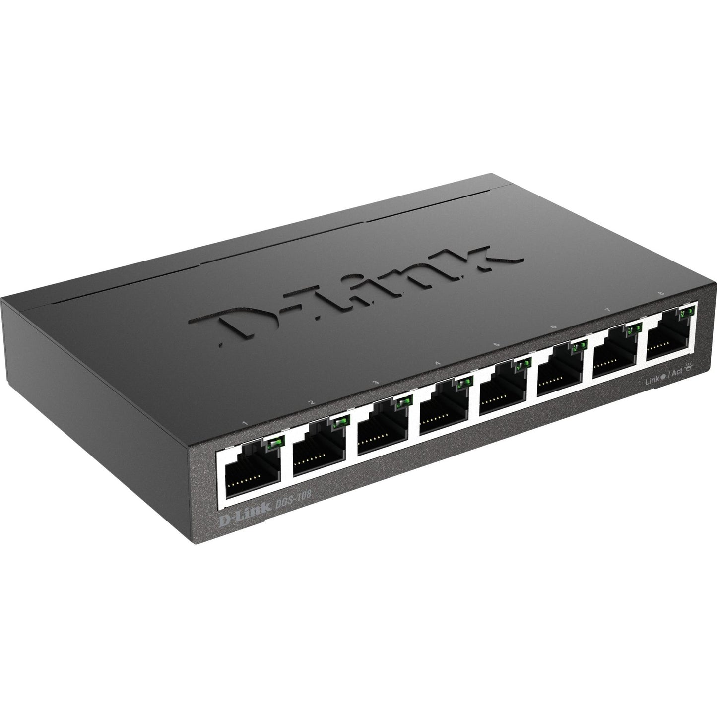 D-Link 8-Port Gigabit Desktop Switch (Metal Housing)