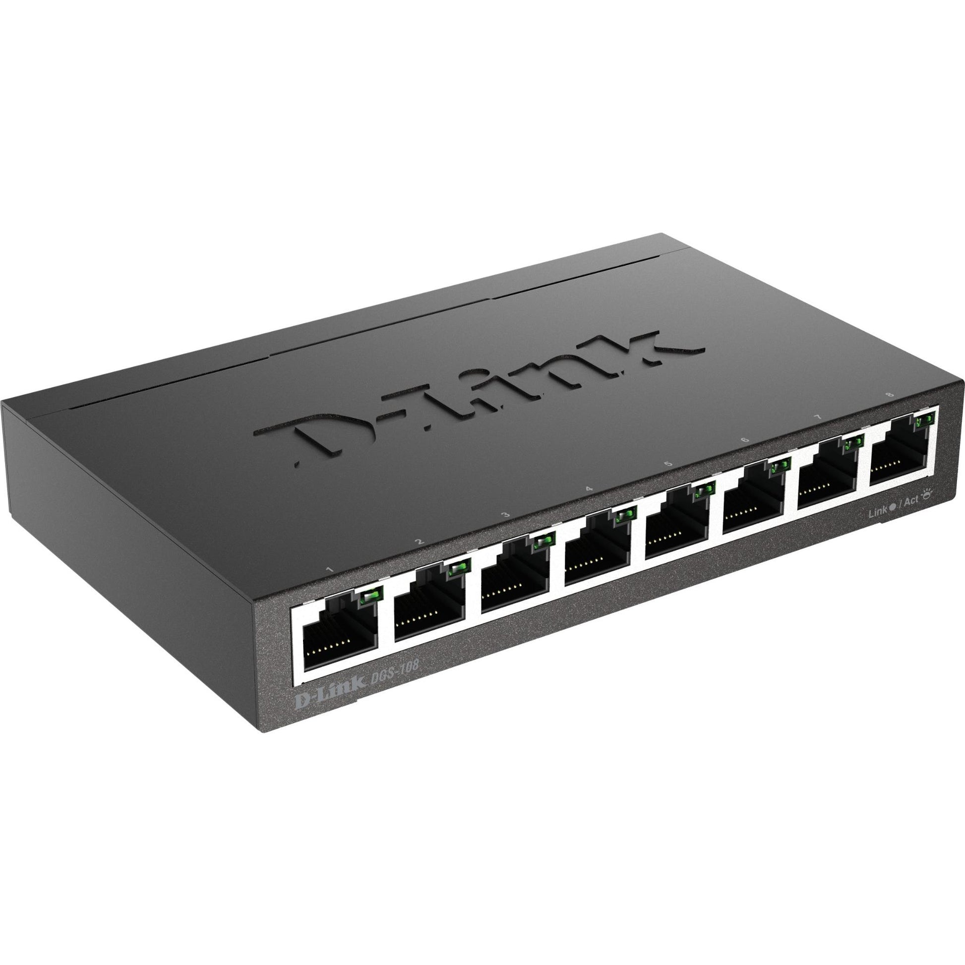 D-Link 8-Port Gigabit Desktop Switch (Metal Housing)