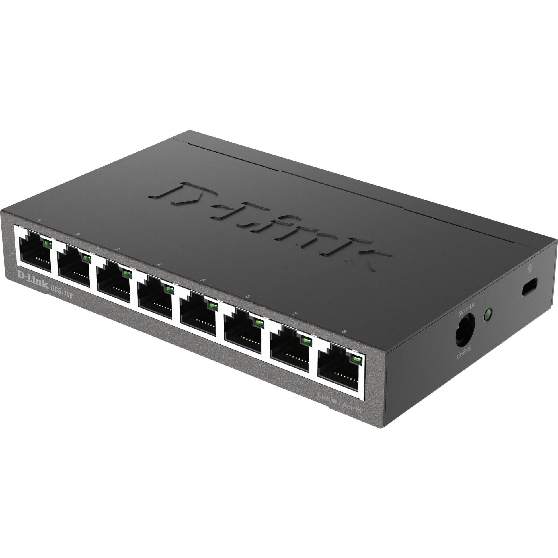 D-Link 8-Port Gigabit Desktop Switch (Metal Housing)