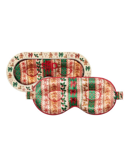 Pure Silk Contour Sleep Mask in Noelle