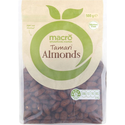 Macro Almonds Tamari 500g