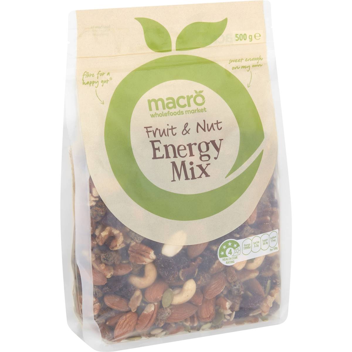 Macro Fruit & Nut Energy Mix 500g