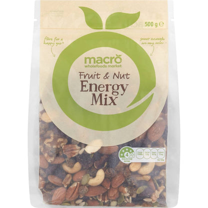 Macro Fruit & Nut Energy Mix 500g