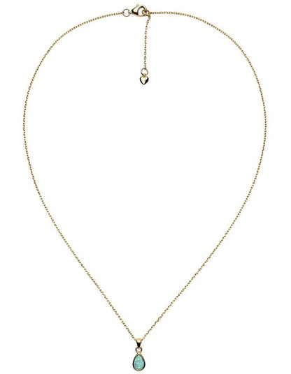 Lab Grown Opal Dainty Pendant