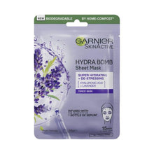 GARNIER HYDRABOMB TISSUE MASK LAVENDER 28GM