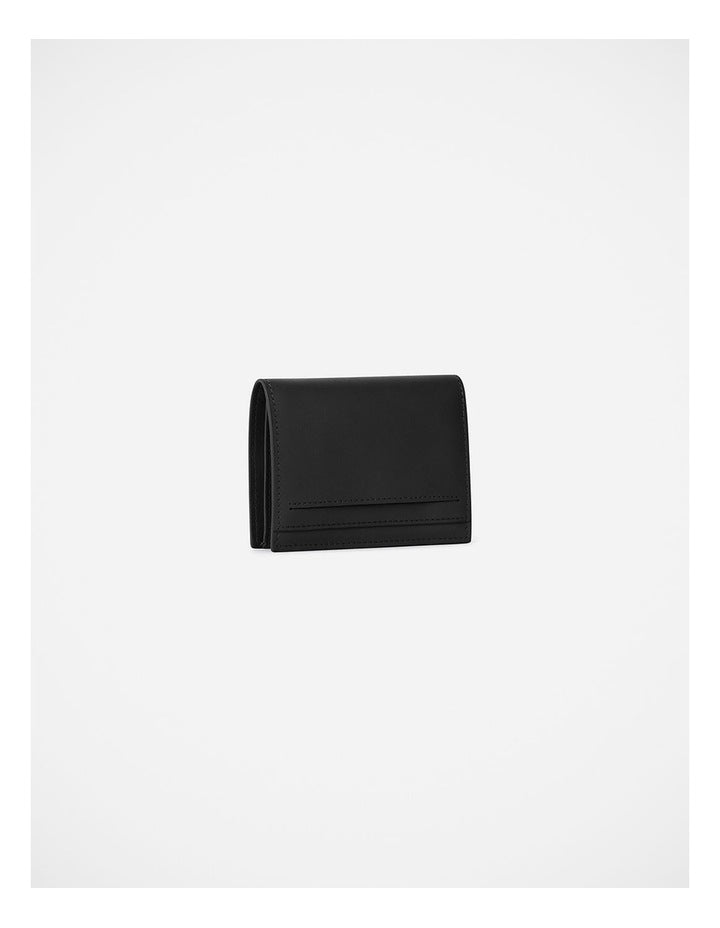 Hayden Leather Bi-Fold Wallet in Black
