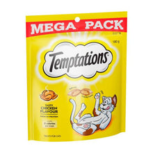 TEMPTATIONS CAT TREATS TASTY CHICKEN FLAVOUR 180G