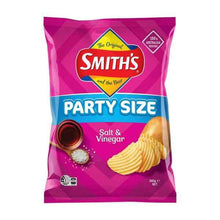 Crinkle Cut Potato Chips Party Bag Salt & Vinegar