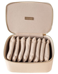 Gregory Ladner Medium Jewellery Box With Pouches  GBJD001M in Blush