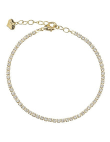 Gregory Ladner CZ Tennis Bracelet GJBF011M in Gold
