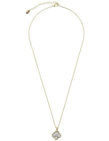 Gregory Ladner CZ Clover Gift Box Set GJNF014M in Gold
