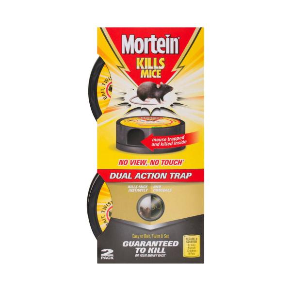 MORTEIN NO VIEW NO TOUCH TRAP TWIN PACK