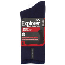 Bonds Explorer Socks Mens Navy Size 11-14 Assorted Each