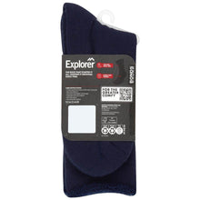 Bonds Explorer Socks Mens Navy Size 11-14 Assorted Each