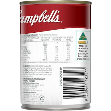 Campbell's Condensed Soup Vegetable & Beef 420g