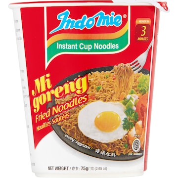 Indomie Mi Goreng Noodle Cup 75g