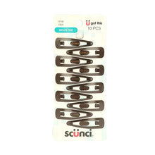 SCUNCI SNAP CLIPS 10 PACK