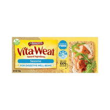 ARNOTT'S VITA-WEAT SESAME CRISPBREAD CRACKERS:.:250 GRAM