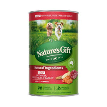 NATURE'S GIFT ADULT ALL BREEDS WET DOG FOOD LOAF BEEF- BARLEY & VEGETABLES 1.2KG