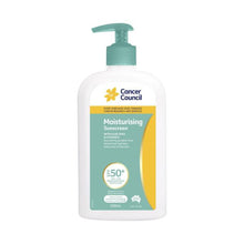 CANCER COUNCIL SPF 50+ MOISTURISING SUNSCREEN PUMP