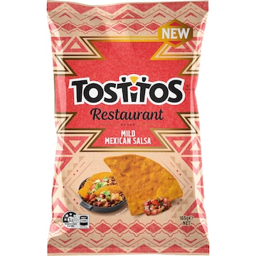 Tostitos Mild Mexican Salsa Corn Chips 165g