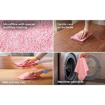 Vileda Actifibre Soft Cloth 2 pack