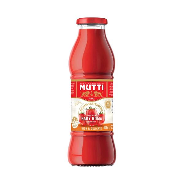 MUTTI BABY ROMA PASSATA TOMATO PUREE GASTRONOMIA 400G