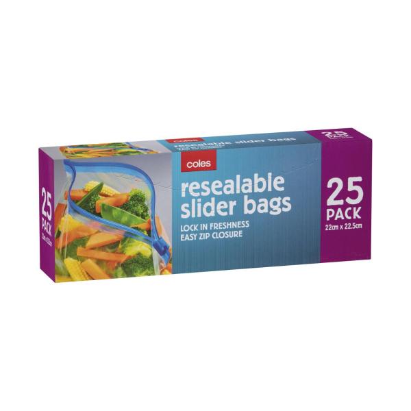 Resealable Slider Bags