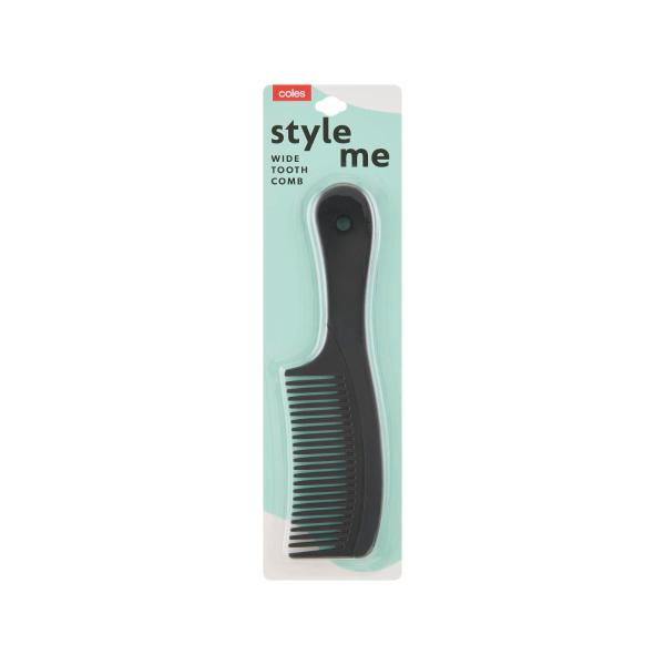 COLES WIDE TOOTH COMB 1 PACK