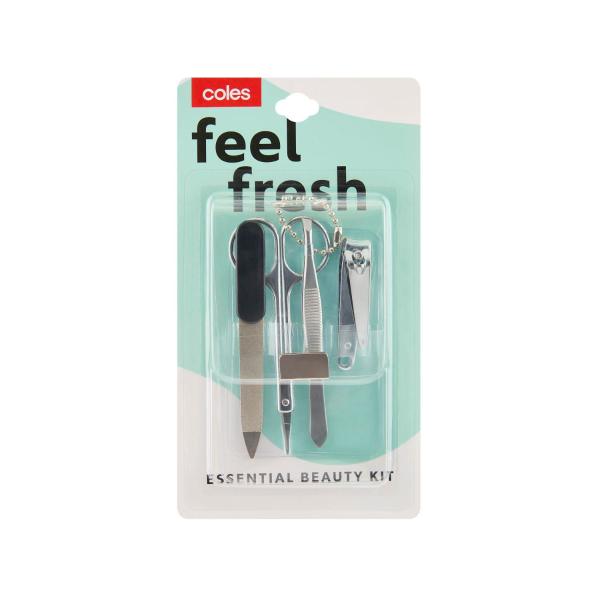 COLES ESSENTIALS BEAUTY KIT 1 PACK