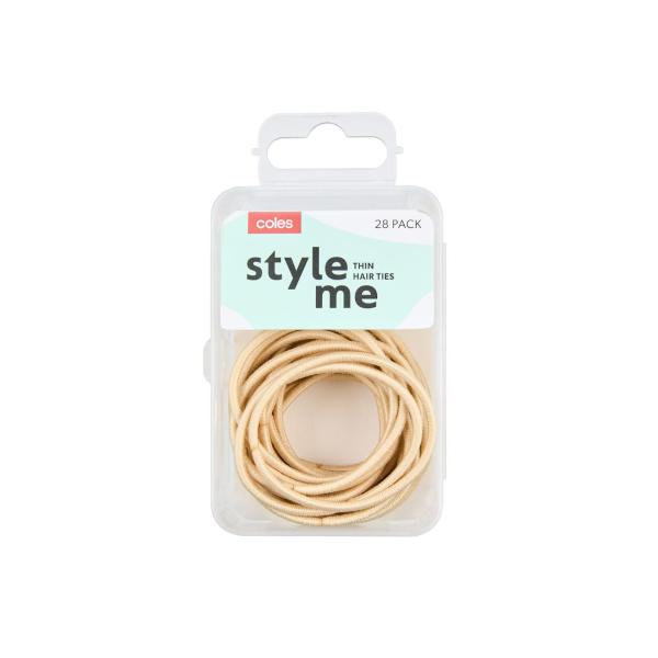 COLES PONYTAILER THIN BLONDE 28 PACK
