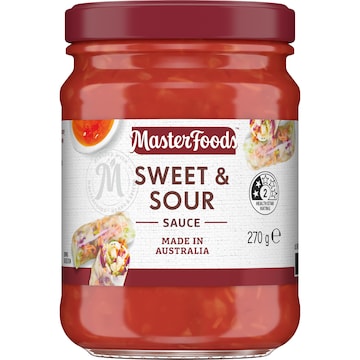 MasterFoods Sweet & Sour Sauce 270g