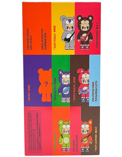 Rebel Bear Mystery Plush Collectible - Movable Bag Series