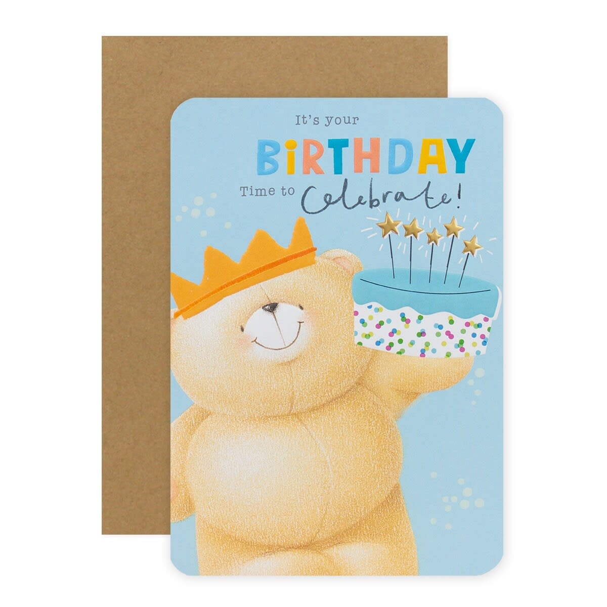 Hallmark Forever Friends Birthday Card - Time to Celebrate