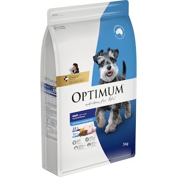 Optimum Adult Toy Small Breed Dry Dog Food Chicken Veg & Rice 3kg