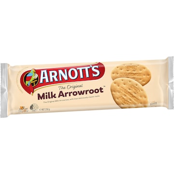 Arnott's Milk Arrowroot Biscuits 250g